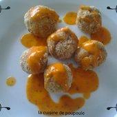 Mise à l'honneur 27 Boulette à la ricotta au thermomix ou sans - La cuisine de Poupoule