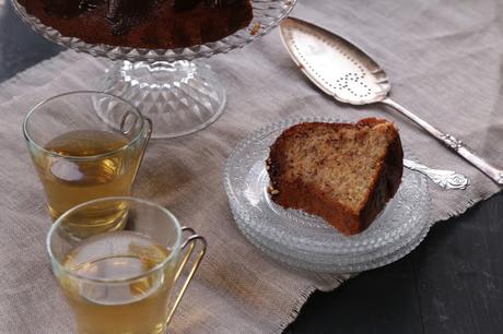cake à la banane cake , banane, gourmand, chocolat , moelleux