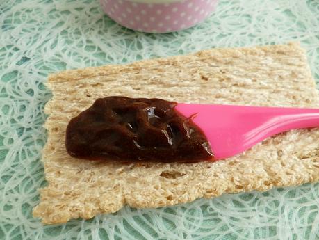 tartinade diététique végane au succédané de café Yannoh à 10kcal (hypocalorique, sans gluten ni sucre ni beurre ni caféine) P1280162