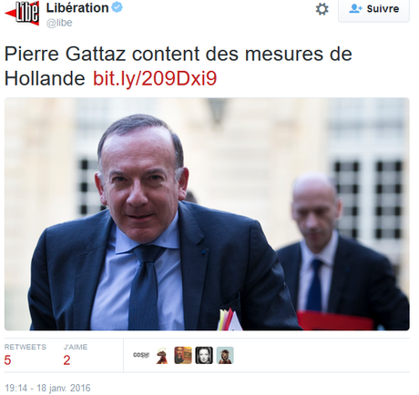 Plan Emploi : avec #Hollande, la déception, c’est maintenant. Capture