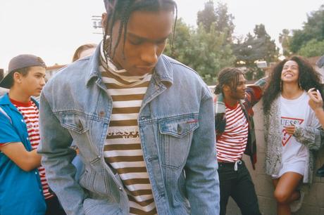 A$AP Rocky est le nouveau visage de Guess Originals asap-rocky-guess-originals-collaboration-01