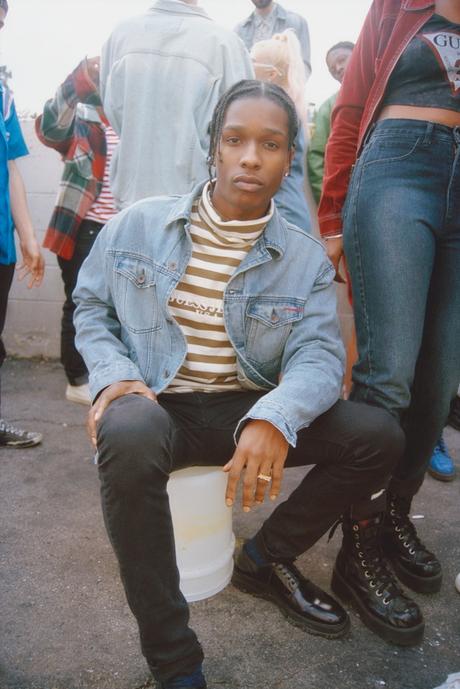 A$AP Rocky est le nouveau visage de Guess Originals cf1b