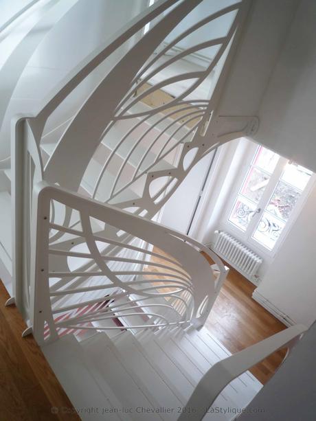 escalier contemporain