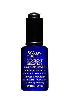 kiehl's midnight recovery concentrate serum