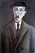 1919, Otto Dix : Portrait du poète Alfred Günther