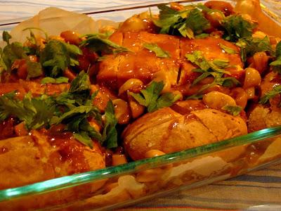 Tofu roast aux champignons et pommes de terre au four Tofu roast aux champignons et pommes de terre au four