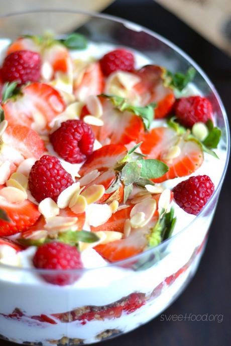 Trifles aux fraises Trifle 5