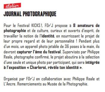 Festival KICKS! - du 2 février au 19 mars à Charleroi Festival KICKS! - du 2 février au 19 mars à Charleroi