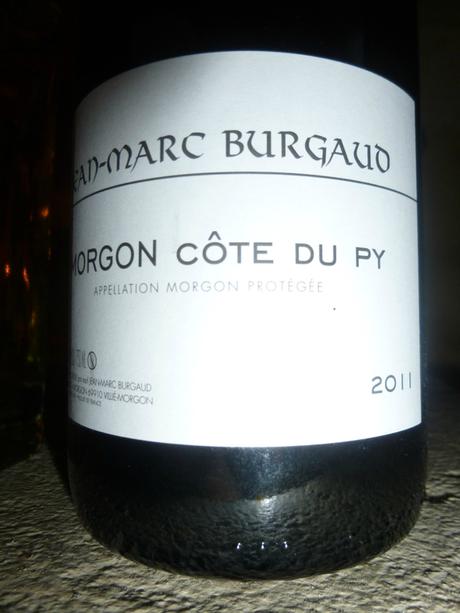 Beaujolais : Jean-Marc Laforest : Côte de Bouilly 2014 et Jean-Marc Burgaud : Morgon Côte de Py 2011 P1030718