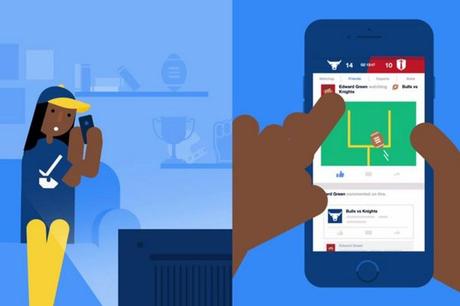 Suivre les matchs en temps réel avec Facebook Sports Stadium