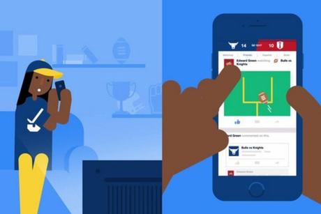 Suivre les matchs en temps réel avec Facebook Sports Stadium