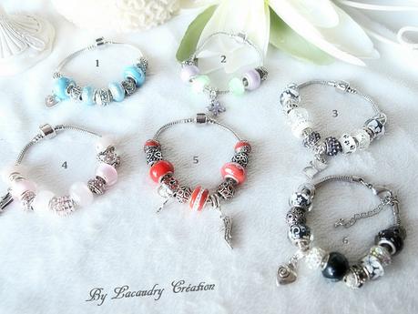collection bracelet pandora style saint valentin