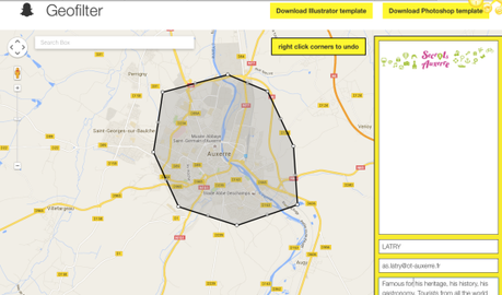 Avec Snapchat, donnez le smiley à vos touristes ! geofilter community