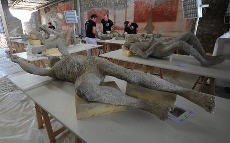 Des scanners montrent que les victimes de Pompéi étaient en bonne santé