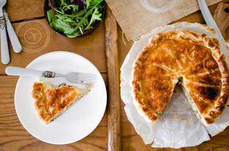 Tourte forestière aux champignons et Abondance Tourte champignons-abondance