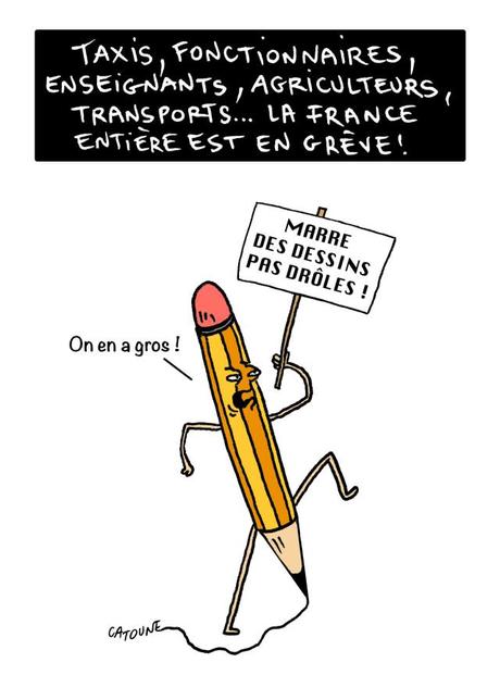 La France entière est en grève