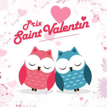En compétition pour le prix des počmes d'amour Prix Saint-Valentin