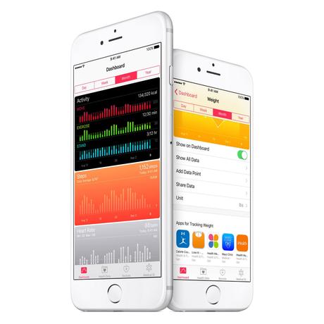 iOS 9.3: Plus de données sur votre tableau de bord santé  