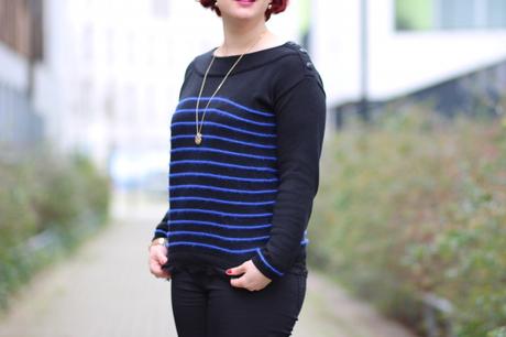 Look : briser les règles et les diktats blog-mode-nantes-pull-raye-dentelle-mango