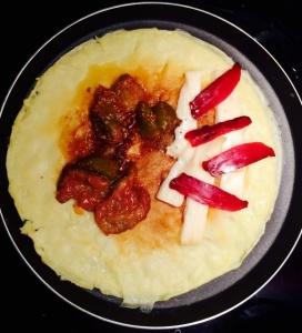 Crêpe Etorki, magret de canard, figues et miel Crêpe Etorki, magret de canard, figues et miel