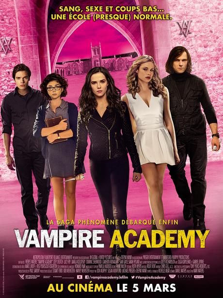 Du livre à l'écran #4 - Vampire Academy Vampire Academy : Affiche