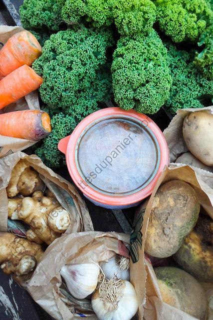 Alsace : Fruits et Légumes à consommer en Février / Alsace : Fruits and Vegetables to eat in February Panier semaine 8 / Basket Week 8