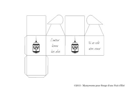 L’atelier du Mercredi #5 spécial Saint Valentin boite coeur saint valentin