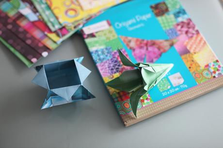 ~ Origamis avec les papiers « Avenue Mandarine » chez Creavea ~