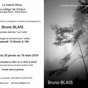 Exposition « Pyrénées addiction: LES FÖRETS » Bruno Blais à la Galerie Bleue
