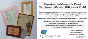 Exposition du marquis de Panat au Courant d’Air | L’isle-jourdain