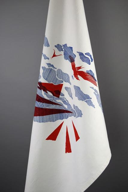 Exposition d’Alice Leblanc Laroche Alice Leblanc Laroche - Oiseaux - textile