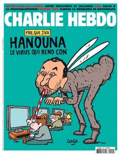 CHARLIE HEBDO crée une nouvelle polémique en mettant Hanouna à la Une CHARLIE HEBDO crée une nouvelle polémique en mettant Hanouna à la Une