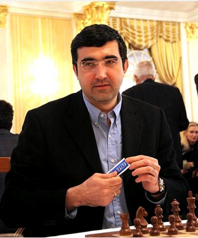 Vladimir Kramnik, champion du monde d'échecs de 2000 à 2007