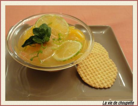 NOUVEL AN CHINOIS 2016 salade d'agrumes