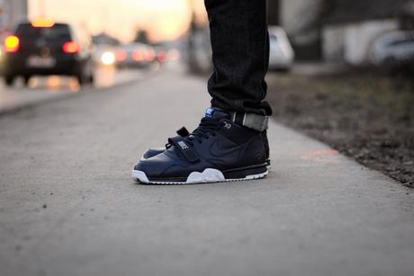 Gabriel Gwiazdon - Fragment x Nike Air Trainer 1 NAvy