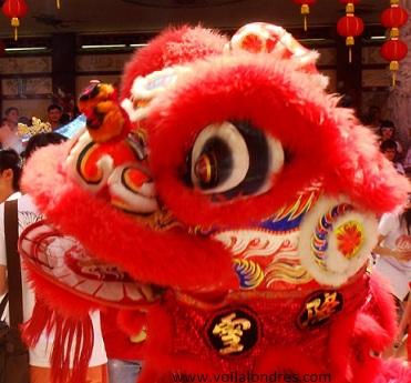 Nouvel An Chinois - danse des dragons