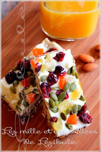 ~Barres multigrain aux canneberges, ananas, papayes, graines de citrouilles et amandes~ ~Barres multigrain aux canneberges, ananas, papayes, graines de citrouilles et amandes~