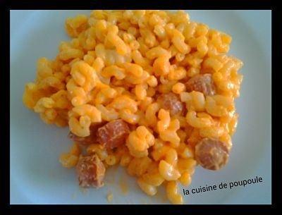 One pot pasta knacki et cheddar One pot pasta knacki et cheddar