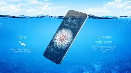 Nouveau concept d'Phone 7 en Liquidmetal avec une épaisseur de 3 millimètres 