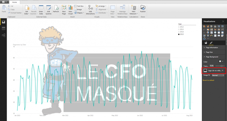 Power BI: Les nouvelles fonctionnalités à ne pas manquer Logo arrière-plan