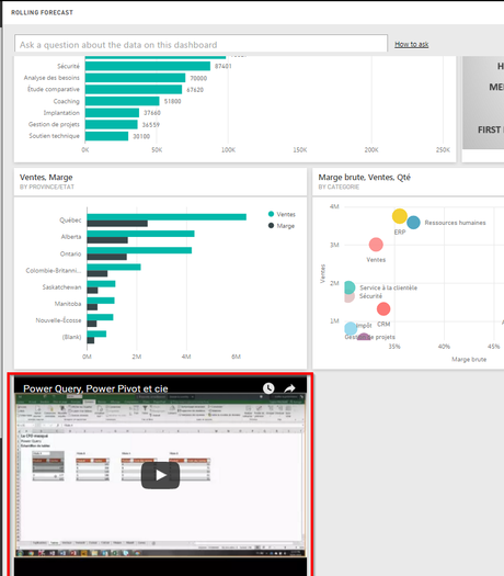 Power BI: Les nouvelles fonctionnalités à ne pas manquer Video Youtube dans Power BI