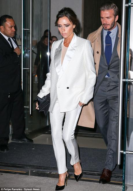 Les look de Victoria Beckham à New York...