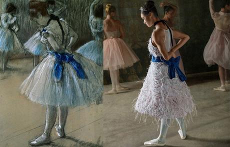 Des toiles d’Edgar Degas recréées par la danseuse Misty Copeland HARPERs-BAZAAR-degas-2