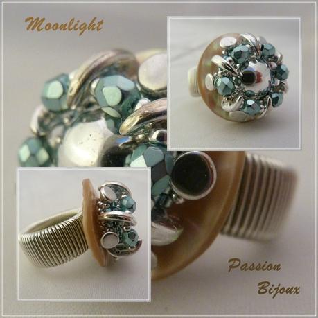 MOONLIGHT - turquoise bague