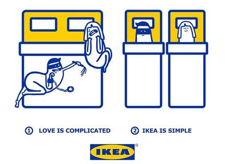 Love is complicated… Quand IKEA célèbre la Saint Valentin Love-is-complicated-ikea-5