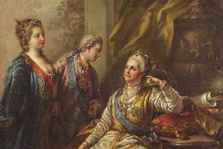 Catherine II de Russie, les amants de la Grande Impératrice Paul présente sa meuf à Catherine II