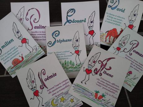 Commande Cartes Postales Prénom Lily la Plume Commande Cartes Postales Prénom Lily la Plume