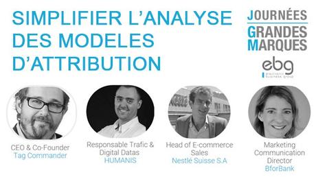 Simplifier l’analyse des modèles d’attribution – Mon intervention lors des JGM de l’EBG EBG 2016 Cédric TAMBOISE Modèles d'attribution