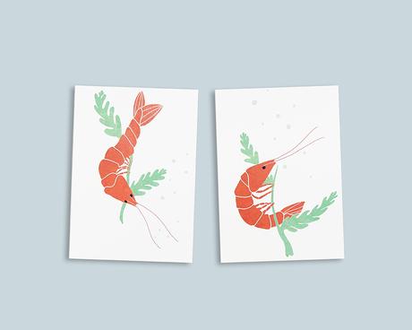 Les illustrations d’Aloÿse sur Etsy Boutique Etsy d'Aloÿse Les Crevettes