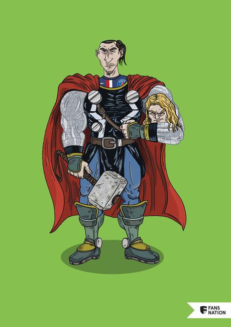 Les super-pouvoirs des joueurs du PSG ZLATAN_THOR